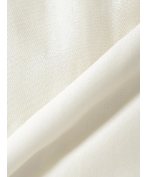 LIBJOIE（リブジョア）の「オーガンジーフレアタックワンピース（ワンピース・レディース・アイボリー/ブラック/ベージュ・S/M）」の5枚目の写真