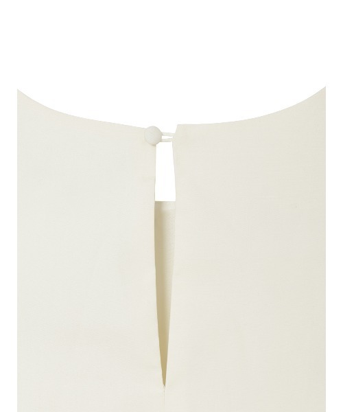 LIBJOIE（リブジョア）の「オーガンジーフレアタックワンピース（ワンピース・レディース・アイボリー/ブラック/ベージュ・S/M）」の6枚目の写真