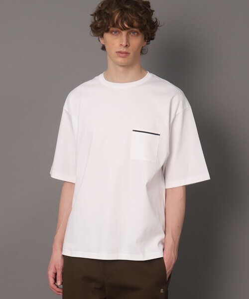 DRESSTERIOR（ドレステリア）の「◆【干場義雅×DRESSTERIOR】【接触冷感/抗菌防臭/消臭】ショートスリーブオーバーサイズTシャツ（Tシャツ/カットソー・メンズ・ブラック/ホワイト・92/91/90/94）」の4枚目の写真