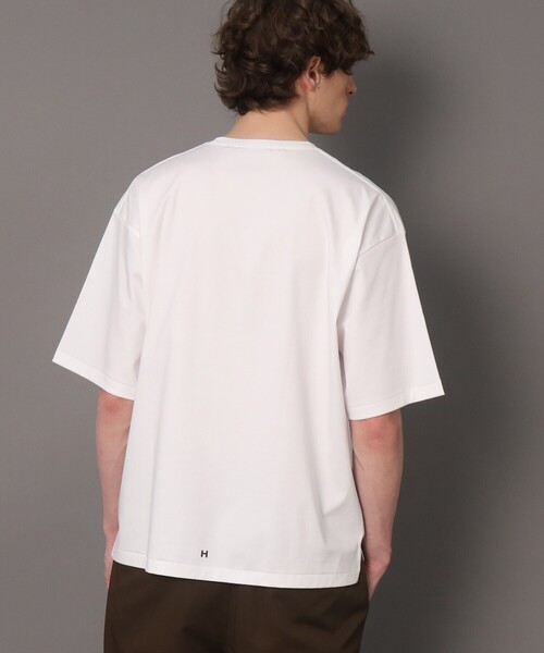 DRESSTERIOR（ドレステリア）の「◆【干場義雅×DRESSTERIOR】【接触冷感/抗菌防臭/消臭】ショートスリーブオーバーサイズTシャツ（Tシャツ/カットソー・メンズ・ブラック/ホワイト・92/91/90/94）」の6枚目の写真