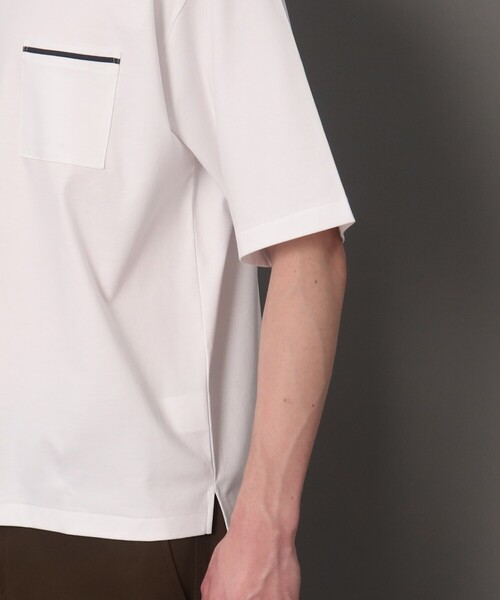 DRESSTERIOR（ドレステリア）の「◆【干場義雅×DRESSTERIOR】【接触冷感/抗菌防臭/消臭】ショートスリーブオーバーサイズTシャツ（Tシャツ/カットソー・メンズ・ブラック/ホワイト・92/91/90/94）」の9枚目の写真