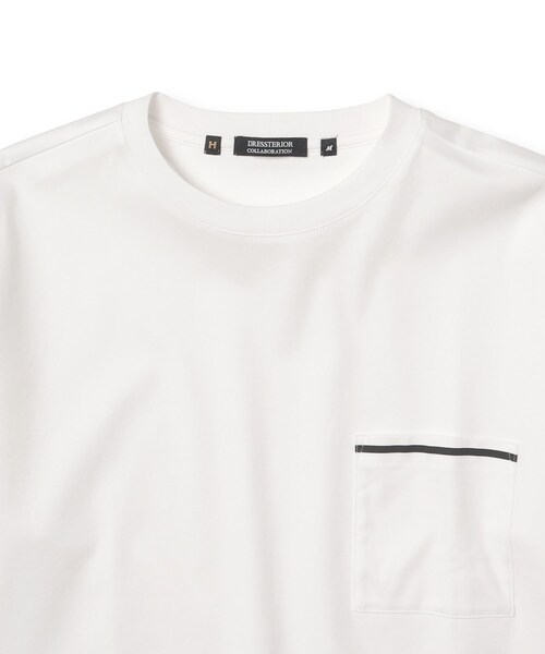 DRESSTERIOR（ドレステリア）の「◆【干場義雅×DRESSTERIOR】【接触冷感/抗菌防臭/消臭】ショートスリーブオーバーサイズTシャツ（Tシャツ/カットソー・メンズ・ブラック/ホワイト・92/91/90/94）」の17枚目の写真