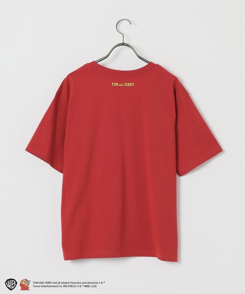 Honeys(ハニーズ)の「トムとジェリー/Tシャツ(Tシャツ/カットソー・レディース・ホワイト/レッド/グリーン/スミクロ/ネイビー・S/M/L/LL)」の15枚目の写真