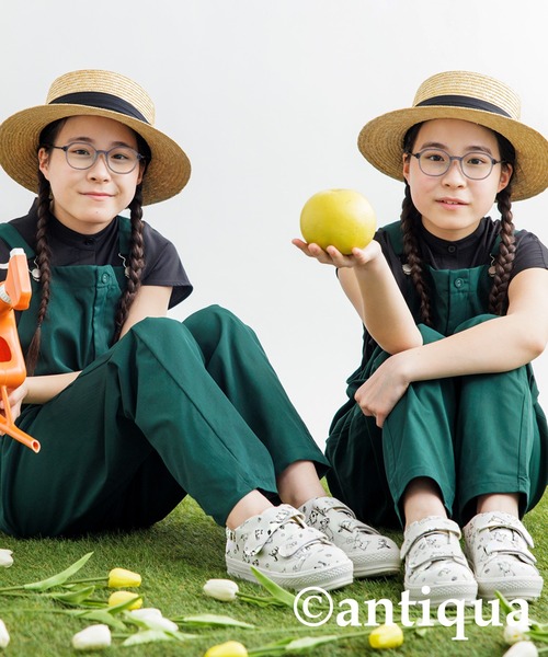 antiqua(アンティカ)の「手描きイラストスニーカー(スニーカー・キッズ・ホワイト・S/M/L/LL)」の8枚目の写真