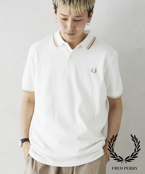 フレッドペリー ポロシャツ ホワイト 新品 FRED PERRY（フレッドペリー） ポロシャツ The Fred Perry Shirt - M2
