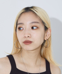 NOMINE | ステンレス フープピアス(ピアス(両耳用))