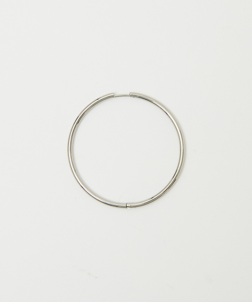NOMINE（ノミネ）の「ステンレス フープピアス（ピアス（両耳用）・レディース・シルバー/ゴールド・フリー）」の8枚目の写真