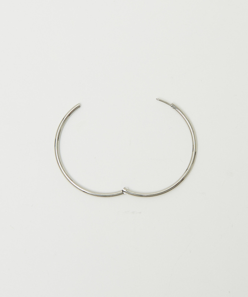 NOMINE（ノミネ）の「ステンレス フープピアス（ピアス（両耳用）・レディース・シルバー/ゴールド・フリー）」の7枚目の写真