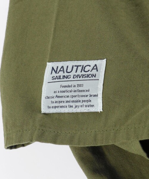 NAUTICA(ノーティカ)の「【NAUTICA/ノーティカ】ツイル半袖シャツ(シャツ/ブラウス・キッズ・ブラック/カーキ・S/M/L/XL/XS)」の7枚目の写真