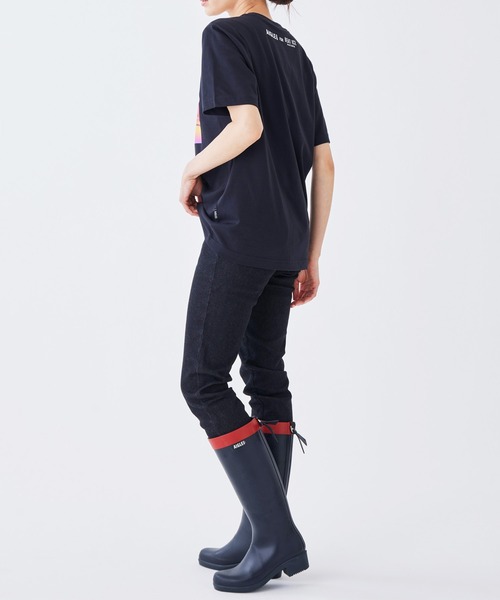 AIGLE(エーグル)の「【AIGLE for BEAT ICE】チャリティ オーガニックコットン グラフィック 半袖Tシャツ(Tシャツ/カットソー・レディース・ホワイト/ブラック・S/L/XS/XL/M)」の7枚目の写真