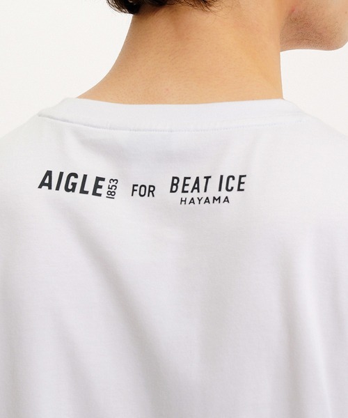 AIGLE(エーグル)の「【AIGLE for BEAT ICE】チャリティ オーガニックコットン グラフィック 半袖Tシャツ(Tシャツ/カットソー・レディース・ホワイト/ブラック・S/L/XS/XL/M)」の16枚目の写真