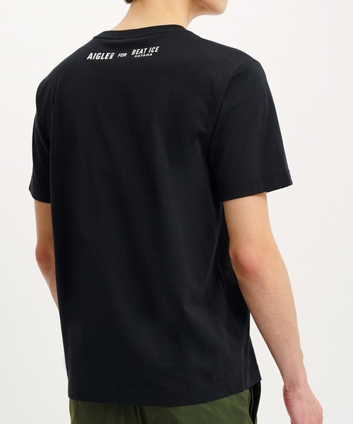 AIGLE(エーグル)の「【AIGLE for BEAT ICE】チャリティ オーガニックコットン グラフィック 半袖Tシャツ(Tシャツ/カットソー・レディース・ホワイト/ブラック・S/L/XS/XL/M)」の10枚目の写真