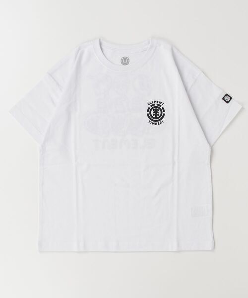 ELEMENT（エレメント）の「ELEMENT/エレメント キッズ Tシャツ 半袖 バックプリント TIMBER! 3 SS YOUTH BE02E-262（Tシャツ/カットソー・キッズ・ブラック/ブルー系その他/ホワイト・130cm/140cm/150cm/160cm）」の4枚目の写真