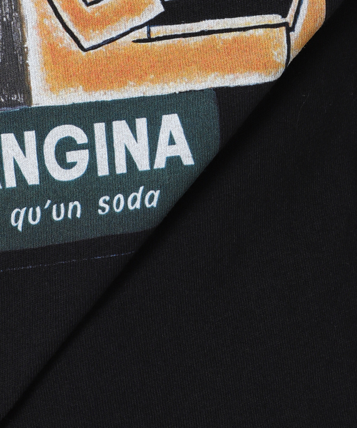 EDIFICE（エディフィス）の「SAVIGNAC (サビニャック) 別注 French Company プリント Tシャツ（Tシャツ/カットソー・メンズ・グリーン/ライトホワイト/ホワイト系その他/ホワイト/モスグリーン/ライトブルー/ホワイト×ホワイト/ブラック/パープル/ブルー系その他/ブルー/ブラック系その他・MEDIUM/X-LARGE/LARGE）」の16枚目の写真