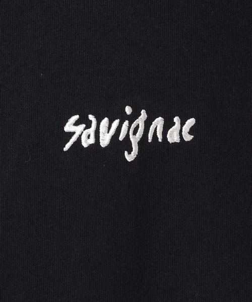 EDIFICE（エディフィス）の「SAVIGNAC (サビニャック) 別注 French Company プリント Tシャツ（Tシャツ/カットソー・メンズ・グリーン/ライトホワイト/ホワイト系その他/ホワイト/モスグリーン/ライトブルー/ホワイト×ホワイト/ブラック/パープル/ブルー系その他/ブルー/ブラック系その他・MEDIUM/X-LARGE/LARGE）」の20枚目の写真