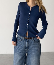 El mar　リブスキッパーカーディガン