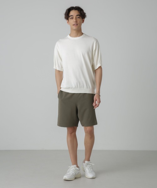 NANO universe（ナノユニバース）の「TRイージーショートパンツ（その他パンツ・メンズ・ネイビー/ブラック/カーキ・L/M/S）」の6枚目の写真