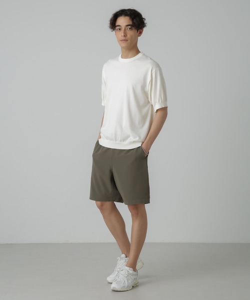 NANO universe（ナノユニバース）の「TRイージーショートパンツ（その他パンツ・メンズ・ネイビー/ブラック/カーキ・L/M/S）」の8枚目の写真