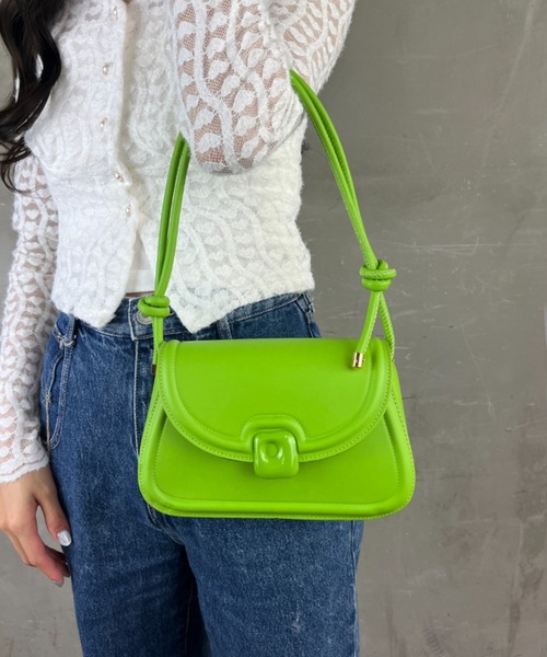 Loco Ocean(ロコオーシャン)の「【高見え】フェイクレザー/ ショルダーバッグ ミニバッグ(ショルダーバッグ・レディース・グリーン/ホワイト/ブラック・ONE SIZE)」の20枚目の写真
