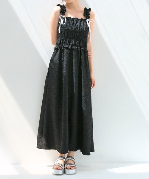 OLIVE des OLIVE（オリーブデオリーブ）の「リボンキャミワンピース