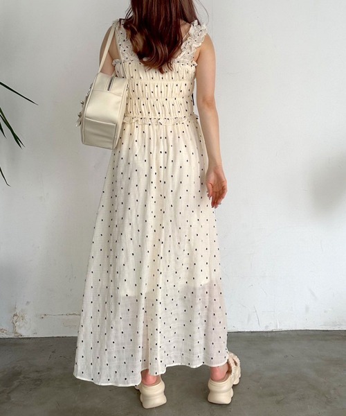 OLIVE des OLIVE（オリーブデオリーブ）の「リボンキャミワンピース