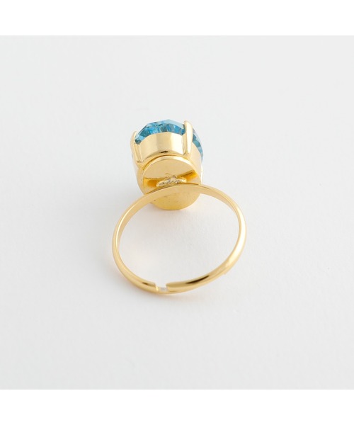 JewCas（ジュアキャス）の「JewCas Pallette ガラスストーン楕円リング[JC4700]pink（リング・レディース・パープル/ブルー・FREE）」の9枚目の写真