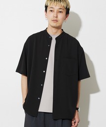 JOURNAL STANDARD relume | 【ZOZO限定】ジェシーツイルストレッチ バンドカラー半袖シャツ(シャツ/ブラウス)