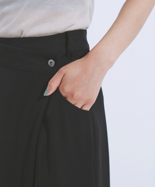 CE'E_SE'E（シーシー）の「[追加決定]ダブルクロスラップパンツ（その他パンツ・レディース・チャコールグレー/ブラック/サックスブルー・FREE）」の20枚目の写真
