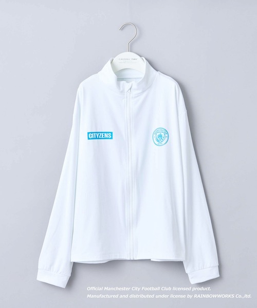 CIAOPANIC TYPY（チャオパニックティピー）の「【KIDS】【マンチェスター・シティー別注】ゲームシャツデザインラッシュガード/WEB限定（ラッシュガード・キッズ・ブルー/ホワイト・XX-LARGE/LARGE/SMALL）」の3枚目の写真
