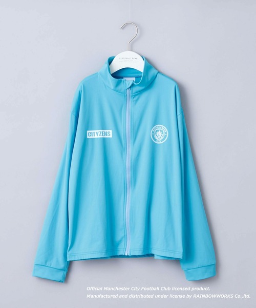 CIAOPANIC TYPY（チャオパニックティピー）の「【KIDS】【マンチェスター・シティー別注】ゲームシャツデザインラッシュガード/WEB限定（ラッシュガード・キッズ・ブルー/ホワイト・XX-LARGE/LARGE/SMALL）」の5枚目の写真
