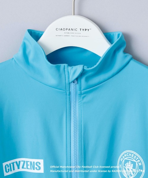 CIAOPANIC TYPY（チャオパニックティピー）の「【KIDS】【マンチェスター・シティー別注】ゲームシャツデザインラッシュガード/WEB限定（ラッシュガード・キッズ・ブルー/ホワイト・XX-LARGE/LARGE/SMALL）」の9枚目の写真