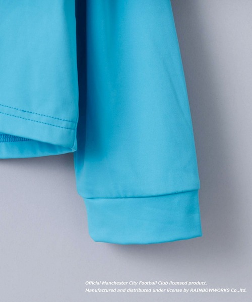 CIAOPANIC TYPY（チャオパニックティピー）の「【KIDS】【マンチェスター・シティー別注】ゲームシャツデザインラッシュガード/WEB限定（ラッシュガード・キッズ・ブルー/ホワイト・XX-LARGE/LARGE/SMALL）」の12枚目の写真