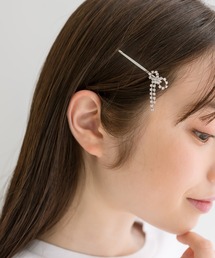 OLIVE des OLIVE | リボンビジューヘアピン 1041110180(ヘアピン)