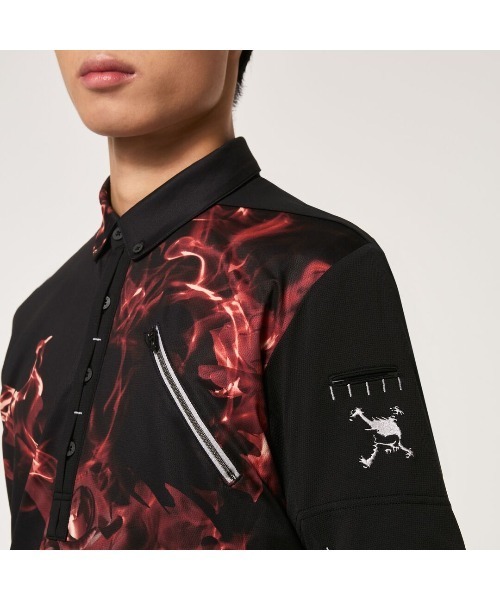 セール】オークリー SKULL BURN UP SHIRT POLO SHIRT / ゴルフ