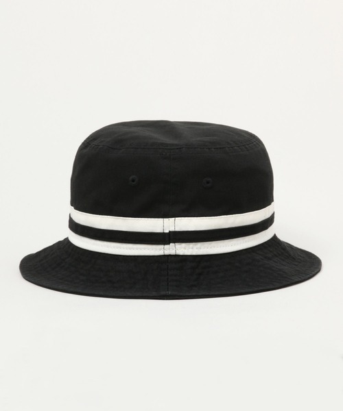 NEW ERA（ニューエラ）の「【NEW ERA/ニューエラ】Striped Band/ストライプバンドバケットハット（ハット・メンズ・その他/ブラック・FREE）」の9枚目の写真