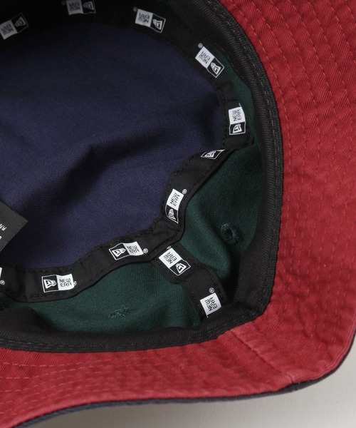 NEW ERA（ニューエラ）の「【NEW ERA/ニューエラ】Striped Band/ストライプバンドバケットハット（ハット・メンズ・その他/ブラック・FREE）」の3枚目の写真