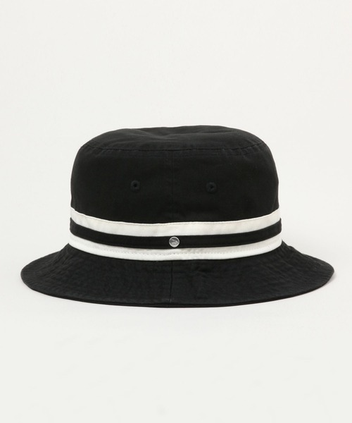 NEW ERA（ニューエラ）の「【NEW ERA/ニューエラ】Striped Band/ストライプバンドバケットハット（ハット・メンズ・その他/ブラック・FREE）」の10枚目の写真
