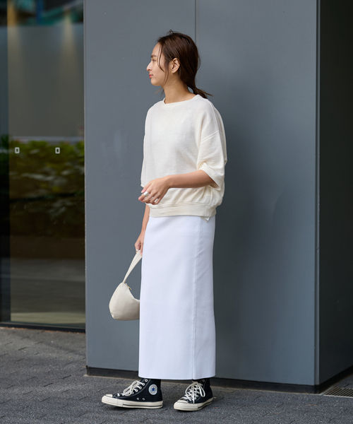 フレームワークFRAMeWORK LINEN TERRY LOOSEプルオーバー LINEN TERRY LOOSEプルオーバー（Tシャツ／カットソー