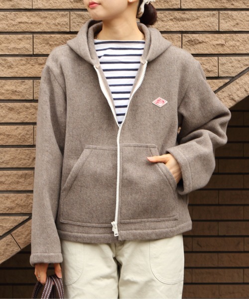 DANTON（ダントン）の「DANTON/ダントン ウールフーデッドジャケット