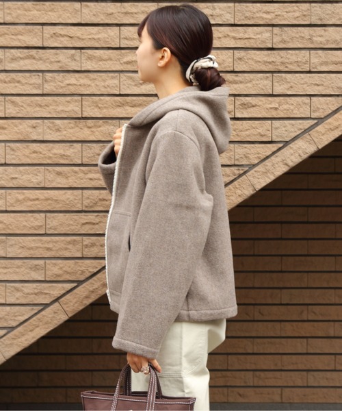 DANTON（ダントン）の「DANTON/ダントン ウールフーデッドジャケット