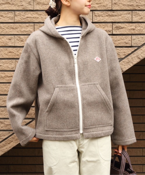 DANTON（ダントン）の「DANTON/ダントン ウールフーデッドジャケット