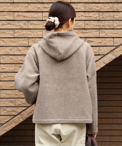 DANTON（ダントン）の「DANTON/ダントン ウールフーデッドジャケット