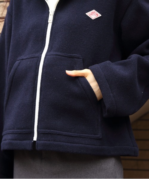 DANTON（ダントン）の「DANTON/ダントン ウールフーデッドジャケット