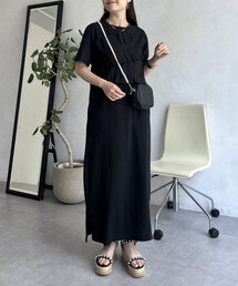 フリルギャザードッキングカットワンピース