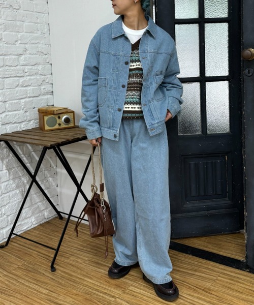 GEVACO(ゲバコ)の「【GEVACO / ゲバコ】フェアアイルVネックニットベスト(ベスト・メンズ・グリーン/ネイビー/ブラウン・LARGE/MEDIUM/SMALL)」の8枚目の写真