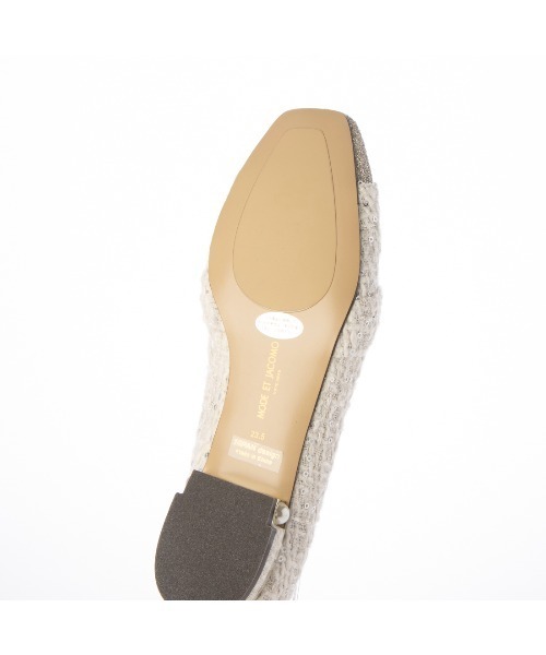 【セール】【美人百花9月号】ビジューバックル付きオペラシューズ（その他シューズ）｜Mode et Jacomo（モードエジャコモ）