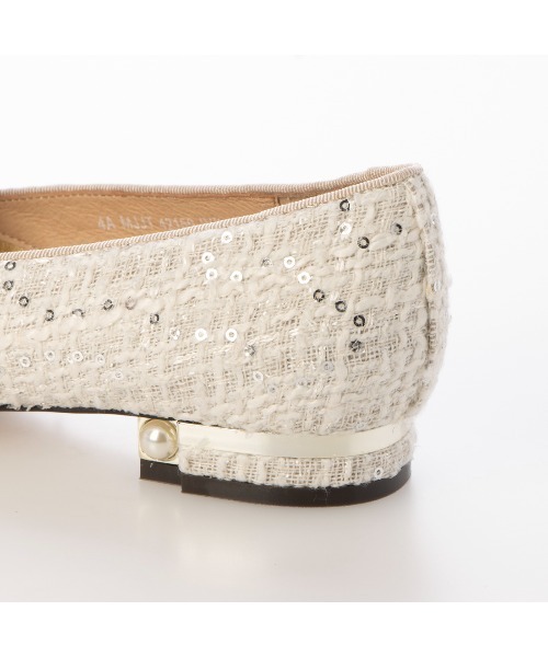 【セール】【美人百花9月号】ビジューバックル付きオペラシューズ（その他シューズ）｜Mode et Jacomo（モードエジャコモ）