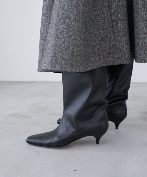 IENA(イエナ)の「NEBULONI E./ネブロー二 MIDDLE BOOTS 7321/EMA(ブーツ・レディース・ブラック・37/38/39/36)」の2枚目の写真