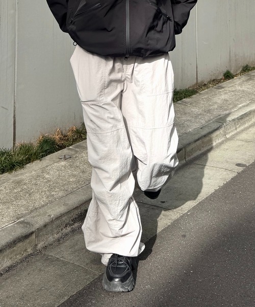 25SS【セットアップ対応】ゴープコア 裾ドローコード ナイロン