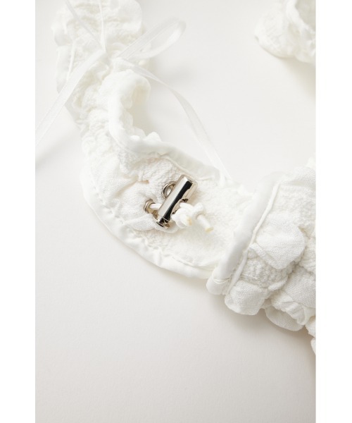 MOUSSY（マウジー）の「SHOULDER RIBBON PURSE バッグ（ショルダーバッグ・レディース・ブラック/ホワイト・FREE）」の11枚目の写真